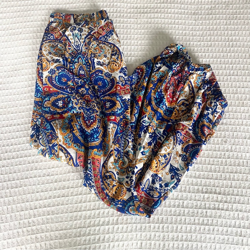 SHEIN printed jogger pants size 1X NWOT - Picture 3 of 6